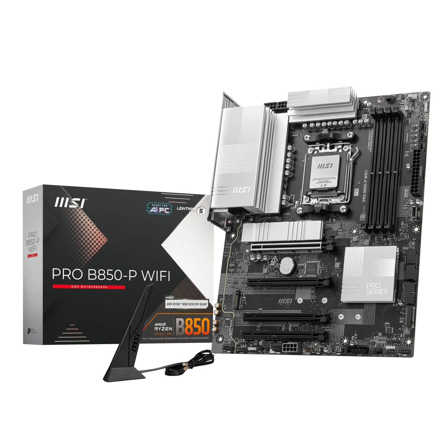 مادربرد MSI PRO B850-P WIFI_690fc396b25a2.webp مادربرد MSI PRO B850-P WIFI - تصویر 1