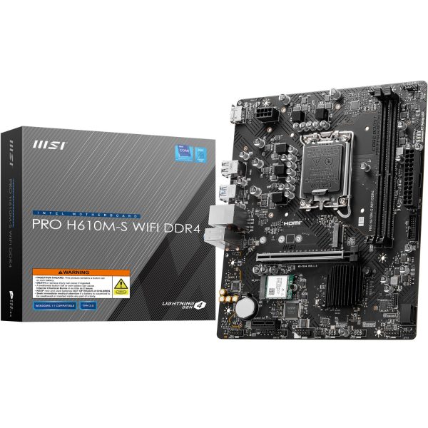 مادربرد MSI PRO H610M-S WIFI DDR4