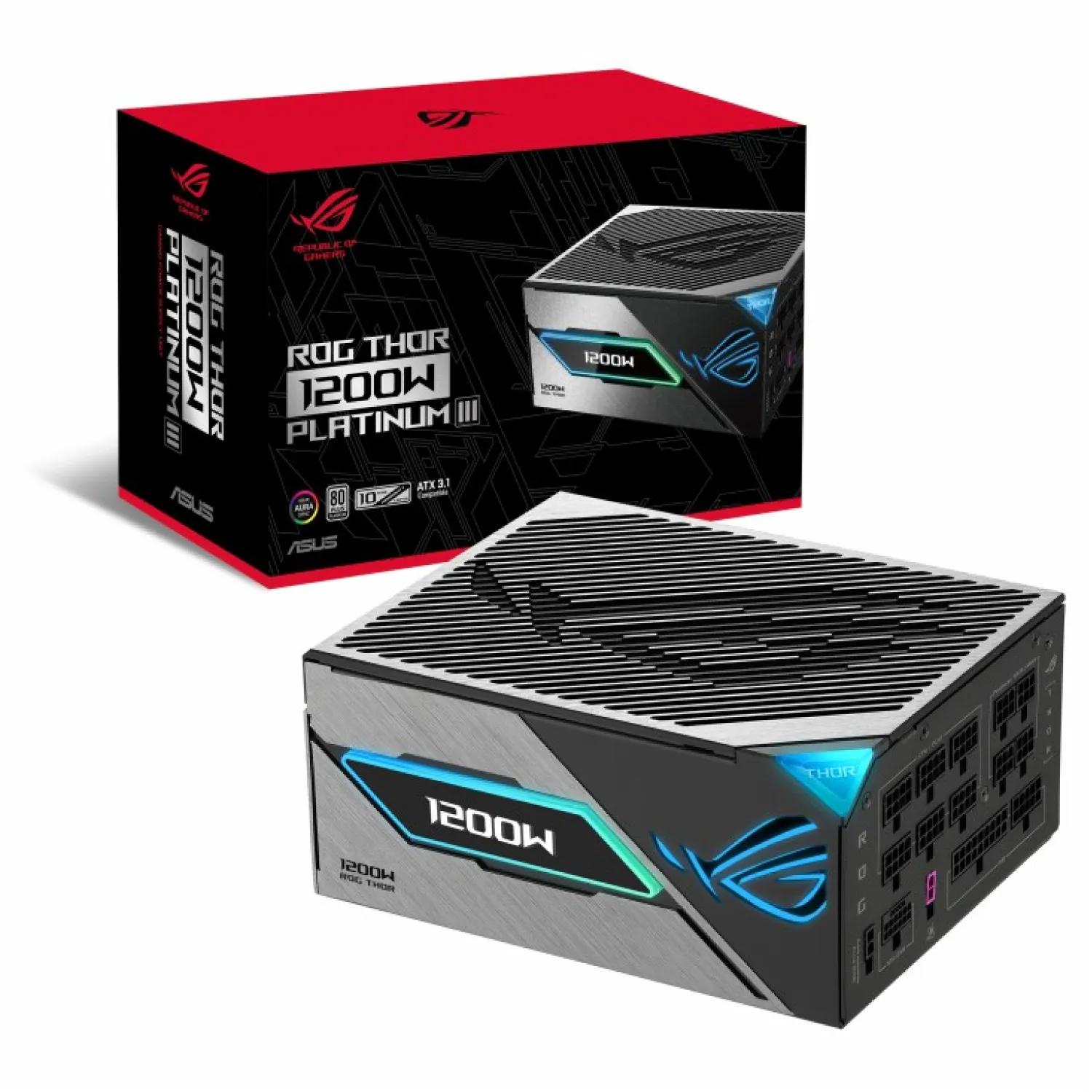 پاور ASUS ROG THOR 1200W Platinum III (ATX3.1)_6910c500c1dcb.webp پاور ASUS ROG THOR 1200W Platinum III (ATX3.1) - تصویر 1