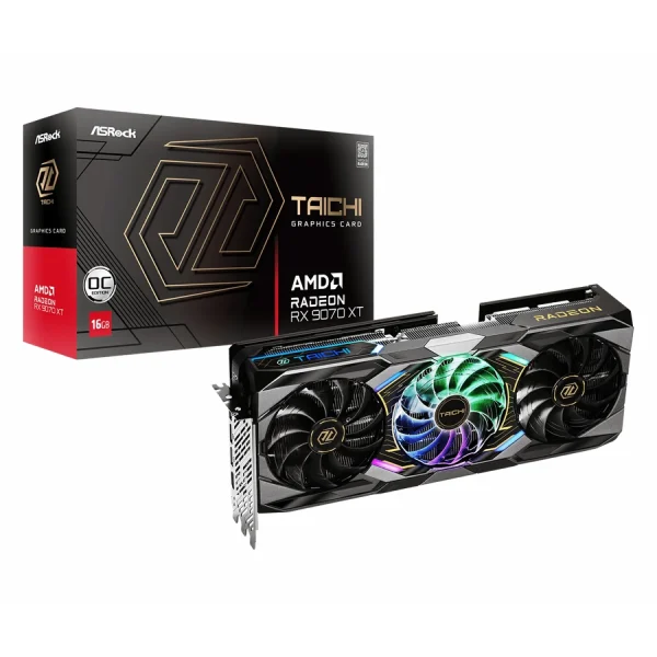 کارت گرافیک ASRock RX 9070 XT Taichi OC 16GB