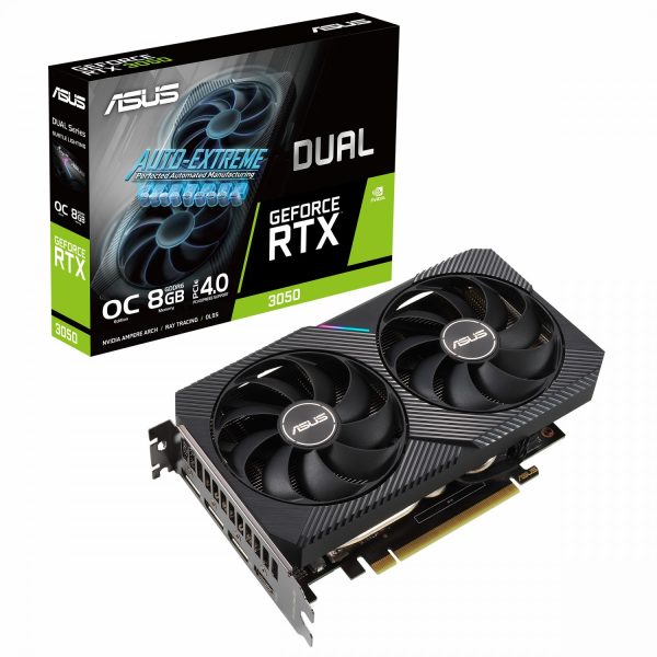 کارت گرافیک ASUS Dual RTX 3050 O8G