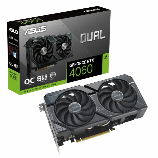 کارت گرافیک ASUS Dual RTX 4060 O8G شرکتی