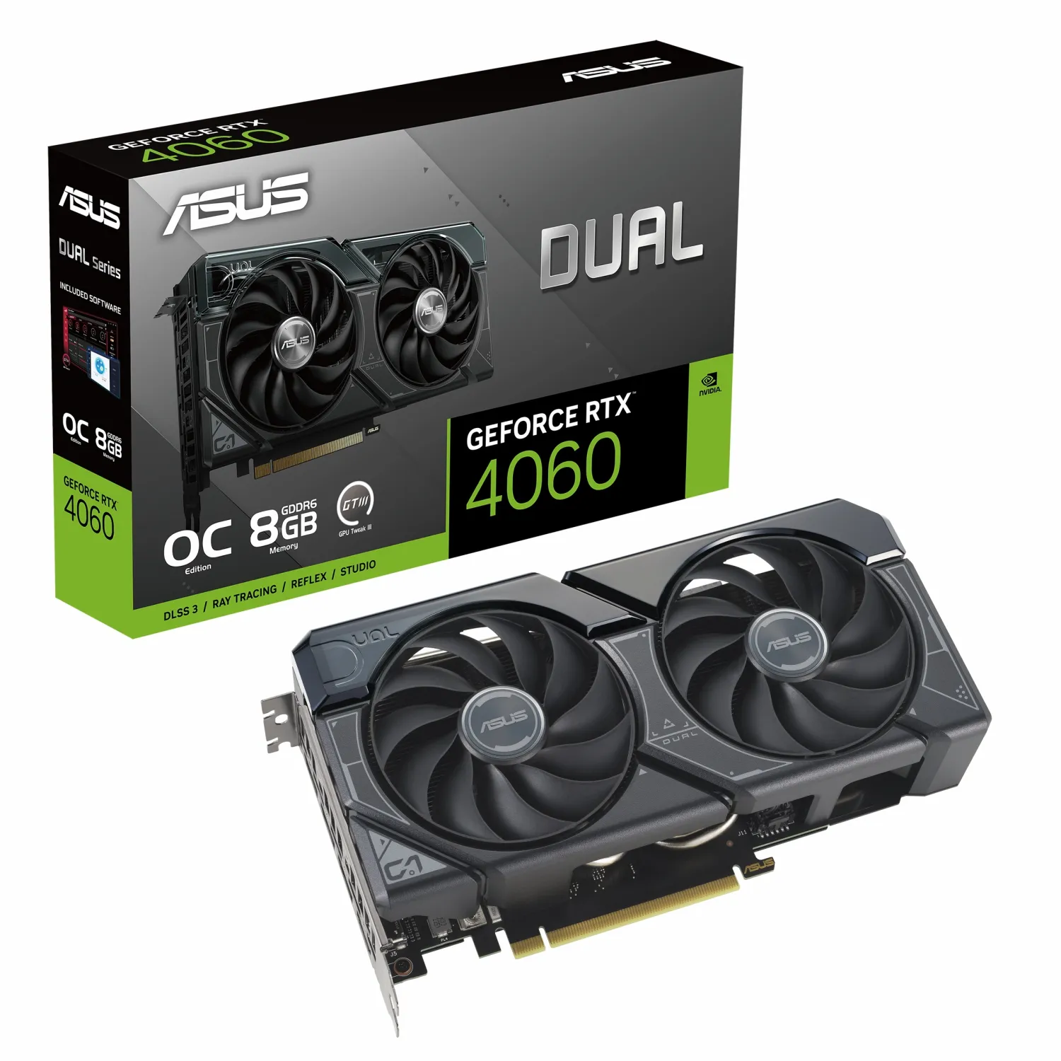 کارت گرافیک ASUS Dual RTX 4060 O8G_6910ac1b03621.webp کارت گرافیک ASUS Dual RTX 4060 O8G - تصویر 1