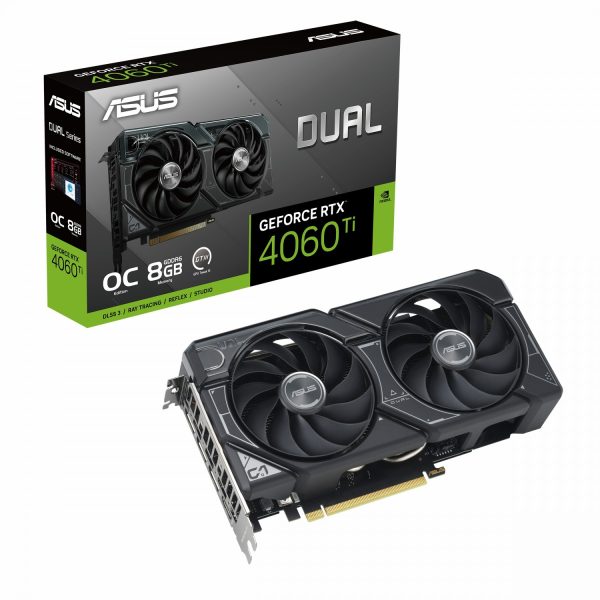 کارت گرافیک ASUS Dual RTX 4060 Ti O8G - Black
