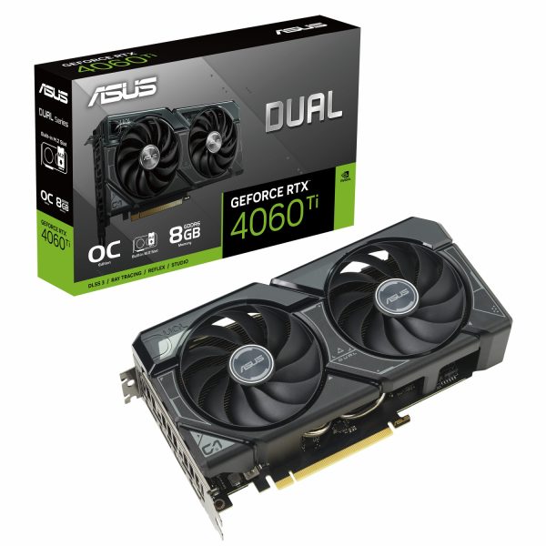 کارت گرافیک ASUS Dual RTX 4060 Ti SSD O8G