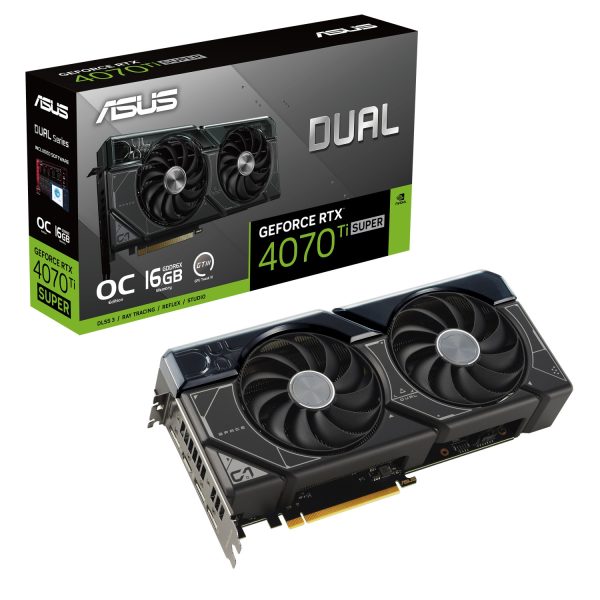 کارت گرافیک ASUS Dual RTX 4070 Ti Super O16G