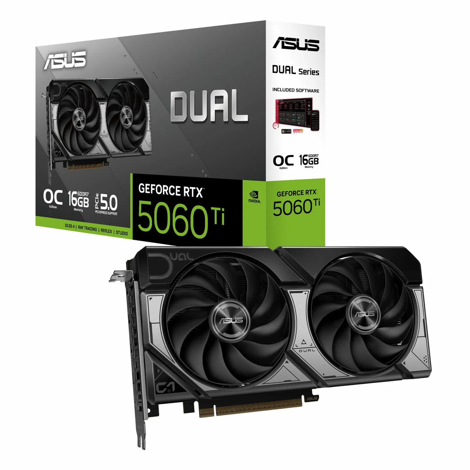 کارت گرافیک ASUS DUAL RTX 5060 Ti OC 16GB_690fc17f9ffc3.webp کارت گرافیک ASUS DUAL RTX 5060 Ti OC 16GB - تصویر 1
