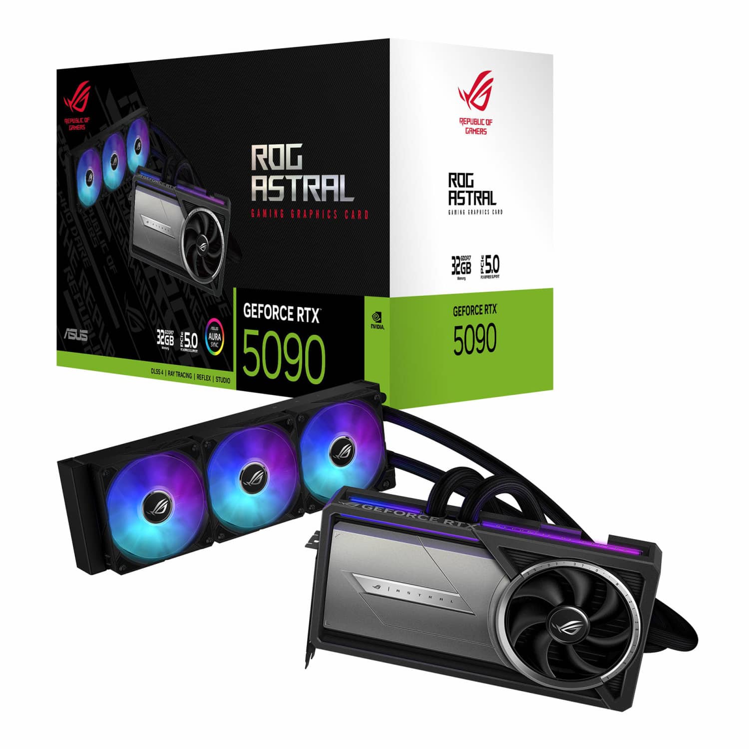 کارت گرافیک ASUS ROG Astral LC RTX 5090 O32G_691b103abee39.jpeg کارت گرافیک ASUS ROG Astral LC RTX 5090 O32G - تصویر 1