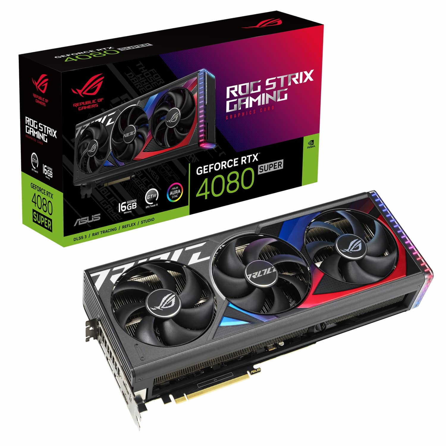 کارت گرافیک ASUS ROG STRIX RTX 4080 Super 16G – Black_691c4b56f0c48.jpeg کارت گرافیک ASUS ROG STRIX RTX 4080 Super 16G - Black - تصویر 1