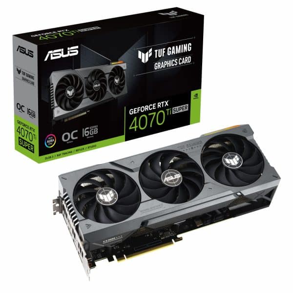 کارت گرافیک ASUS TUF GAMING RTX 4070 Ti Super O16G - Black