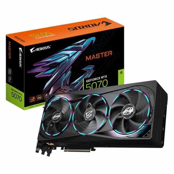 کارت گرافیک GIGABYTE AORUS RTX 5070 Master 12G