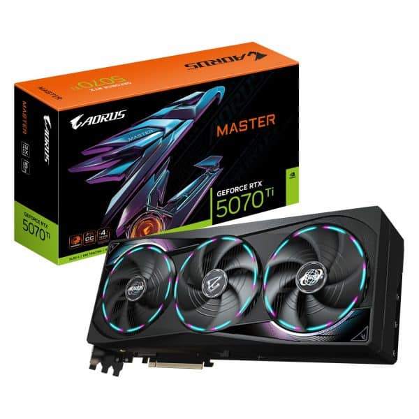 کارت گرافیک GIGABYTE AORUS RTX 5070 Ti Master 16G