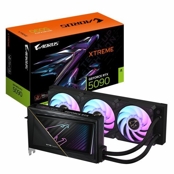 کارت گرافیک GIGABYTE AORUS RTX 5090 Xtreme Waterforce 32G