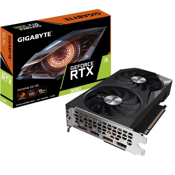 کارت گرافیک GIGABYTE RTX 3060 Gaming OC 8G