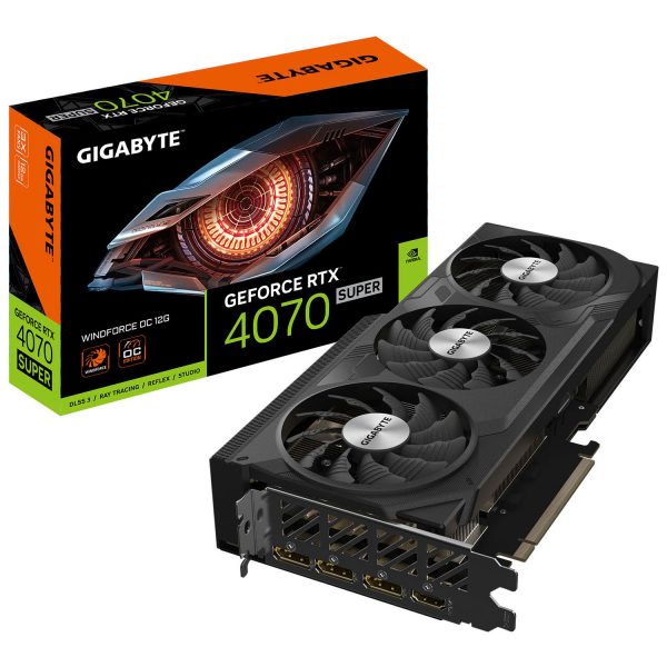 کارت گرافیک GIGABYTE RTX 4070 Super Windforce OC 12G