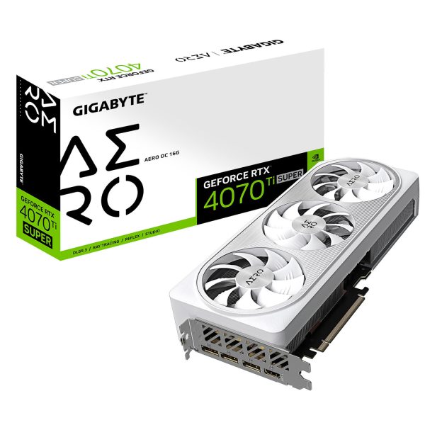 کارت گرافیک GIGABYTE RTX 4070 Ti Super AERO OC 16G