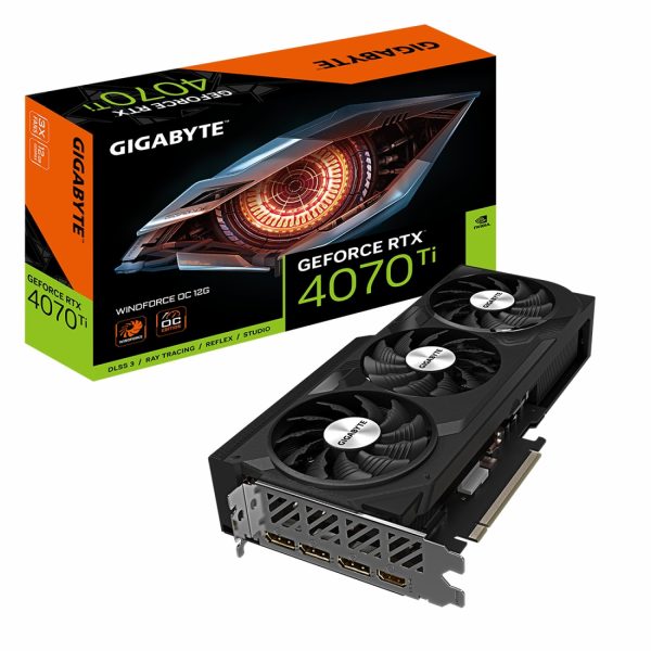 کارت گرافیک GIGABYTE RTX 4070 Ti WINDFORCE OC 12G