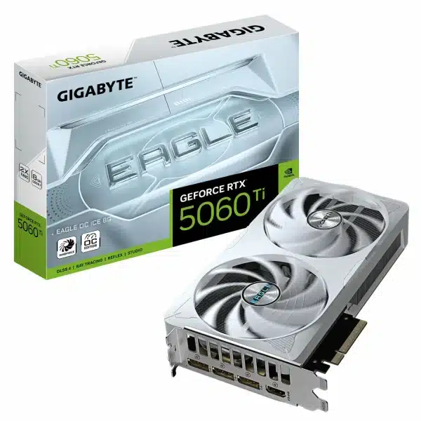 کارت گرافیک GIGABYTE RTX 5060 Ti Eagle OC Ice 8G