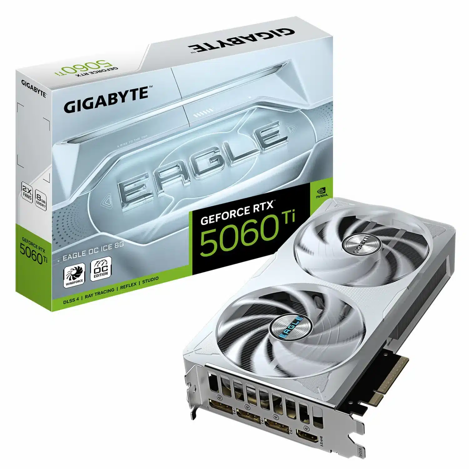 کارت گرافیک GIGABYTE RTX 5060 Ti Eagle OC Ice 8G_6919b6327b0c8.webp کارت گرافیک GIGABYTE RTX 5060 Ti Eagle OC Ice 8G - تصویر 1