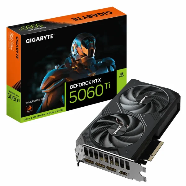 کارت گرافیک GIGABYTE RTX 5060 Ti Windforce 16G