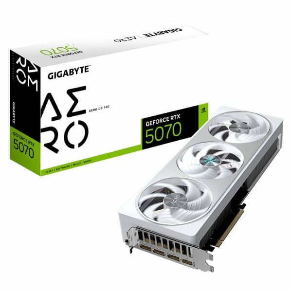کارت گرافیک GIGABYTE RTX 5070 Aero OC 12G