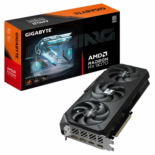 کارت گرافیک GIGABYTE RX 9070 Gaming OC 16G