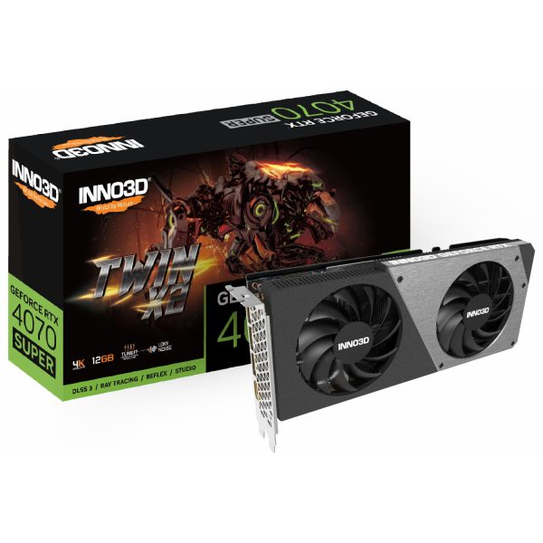 کارت گرافیک Inno3D RTX 4070 Super Twin X2 12GB