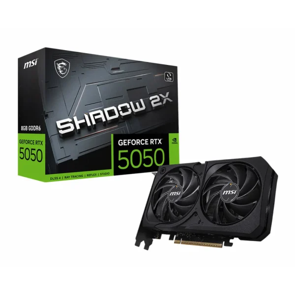 کارت گرافیک MSI RTX 5050 8G Shadow 2X