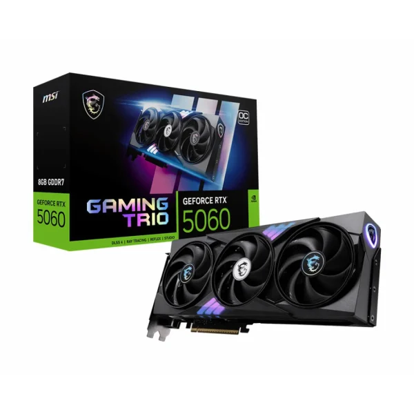 کارت گرافیک MSI RTX 5060 8G Gaming Trio OC