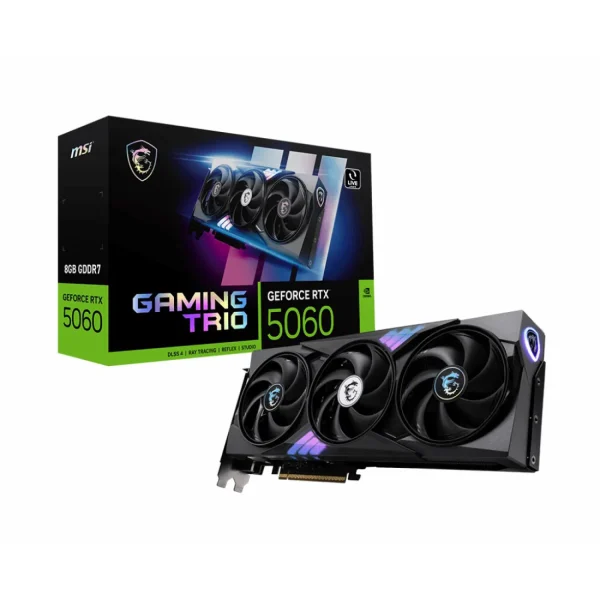 کارت گرافیک MSI RTX 5060 8G Gaming Trio