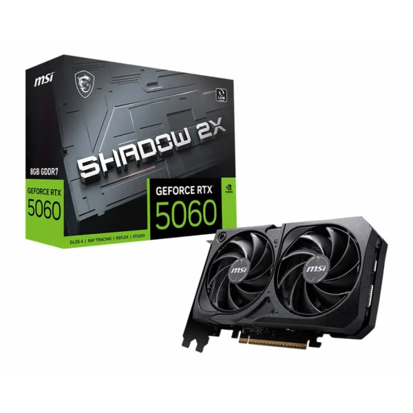 کارت گرافیک MSI RTX 5060 8G Shadow 2X