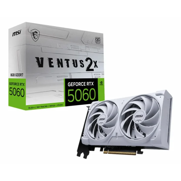 کارت گرافیک MSI RTX 5060 8G Ventus 2X OC White