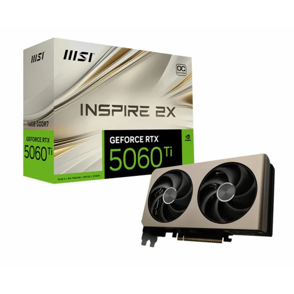 کارت گرافیک MSI RTX 5060 Ti 16G Inspire 2X OC