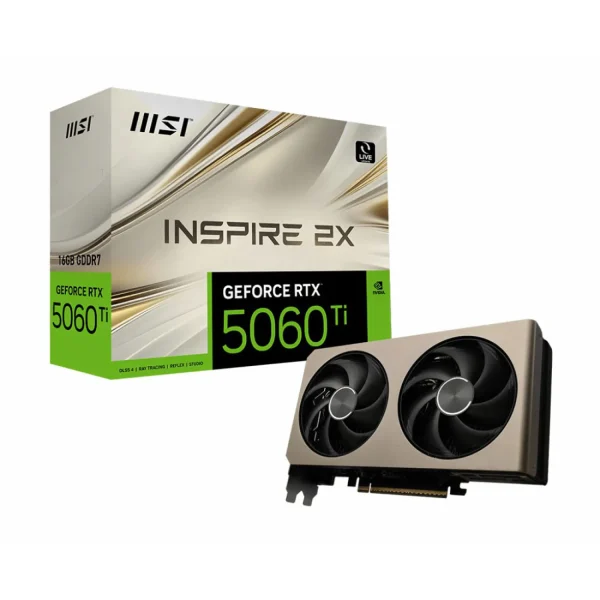کارت گرافیک MSI RTX 5060 Ti 16G Inspire 2X