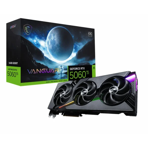 کارت گرافیک MSI RTX 5060 Ti 16G Vanguard OC