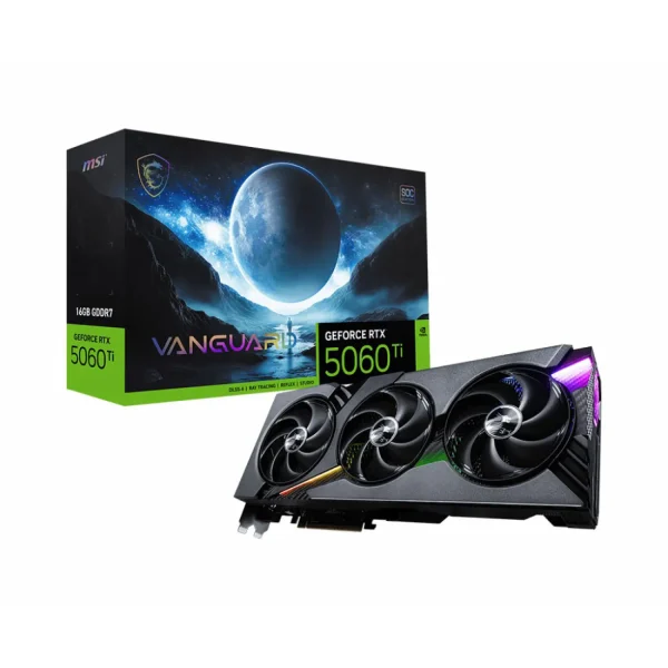کارت گرافیک MSI RTX 5060 Ti 16G Vanguard SOC