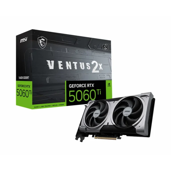 کارت گرافیک MSI RTX 5060 Ti 16G Ventus 2X Plus