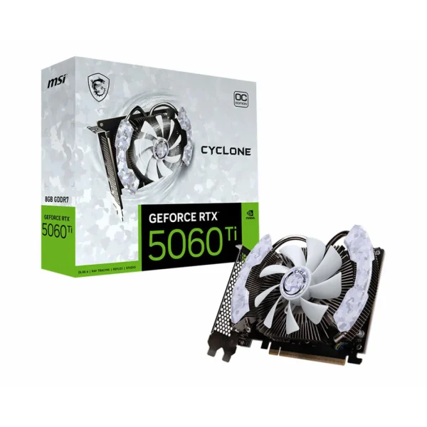 کارت گرافیک MSI RTX 5060 Ti 8G Cyclone OC