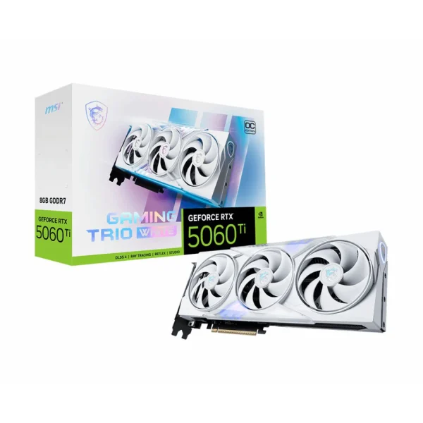 کارت گرافیک MSI RTX 5060 Ti 8G Gaming Trio OC White