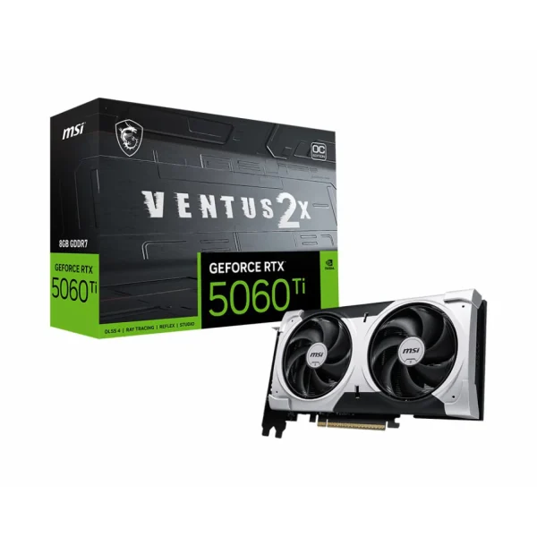 کارت گرافیک MSI RTX 5060 Ti 8G Ventus 2X OC Plus