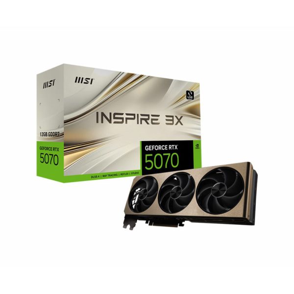 کارت گرافیک MSI RTX 5070 12G Inspire 3X