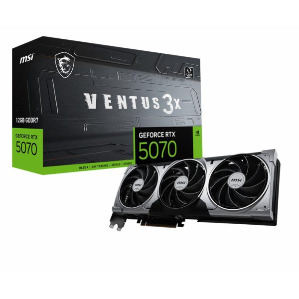 کارت گرافیک MSI RTX 5070 12G Ventus 3X