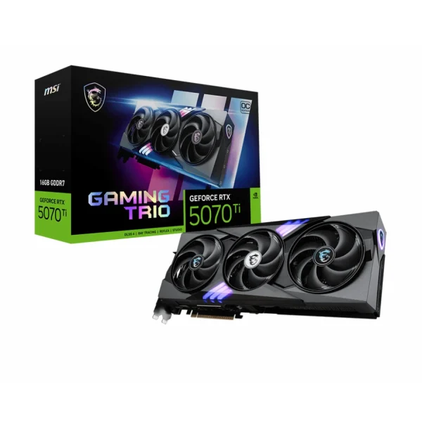 کارت گرافیک MSI RTX 5070 Ti 16G Gaming Trio OC