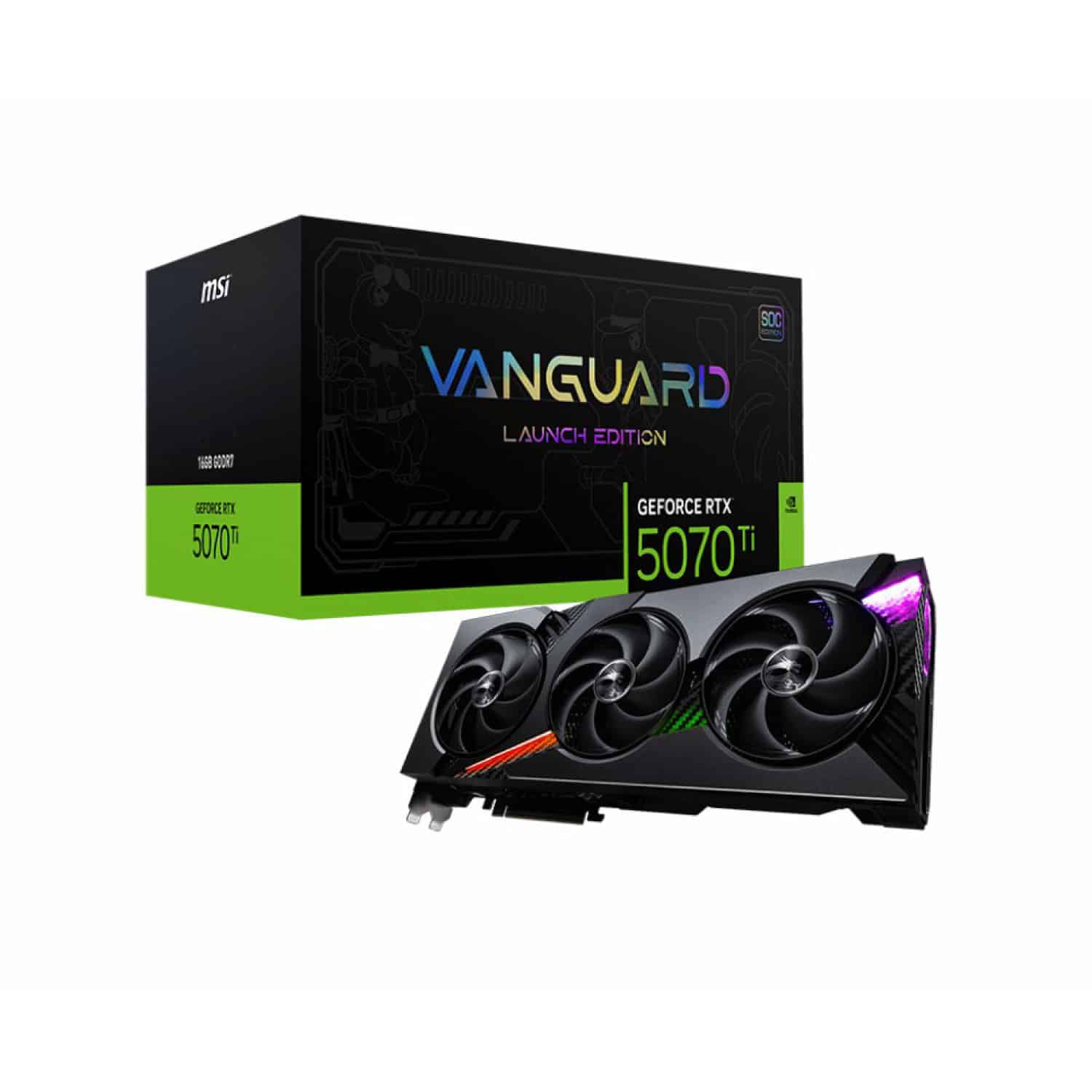 کارت گرافیک MSI RTX 5070 Ti 16G Vanguard SOC Launch Edition_6919f8a5789d7.jpeg کارت گرافیک MSI RTX 5070 Ti 16G Vanguard SOC Launch Edition - تصویر 1