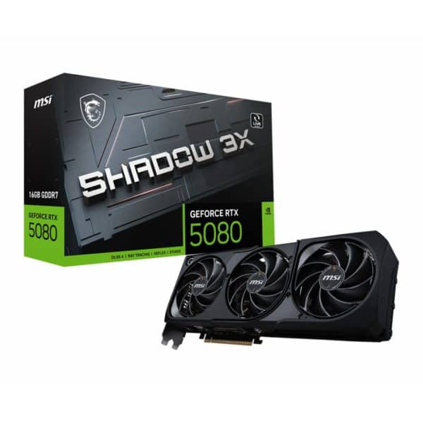 کارت گرافیک MSI RTX 5080 16G Shadow 3X