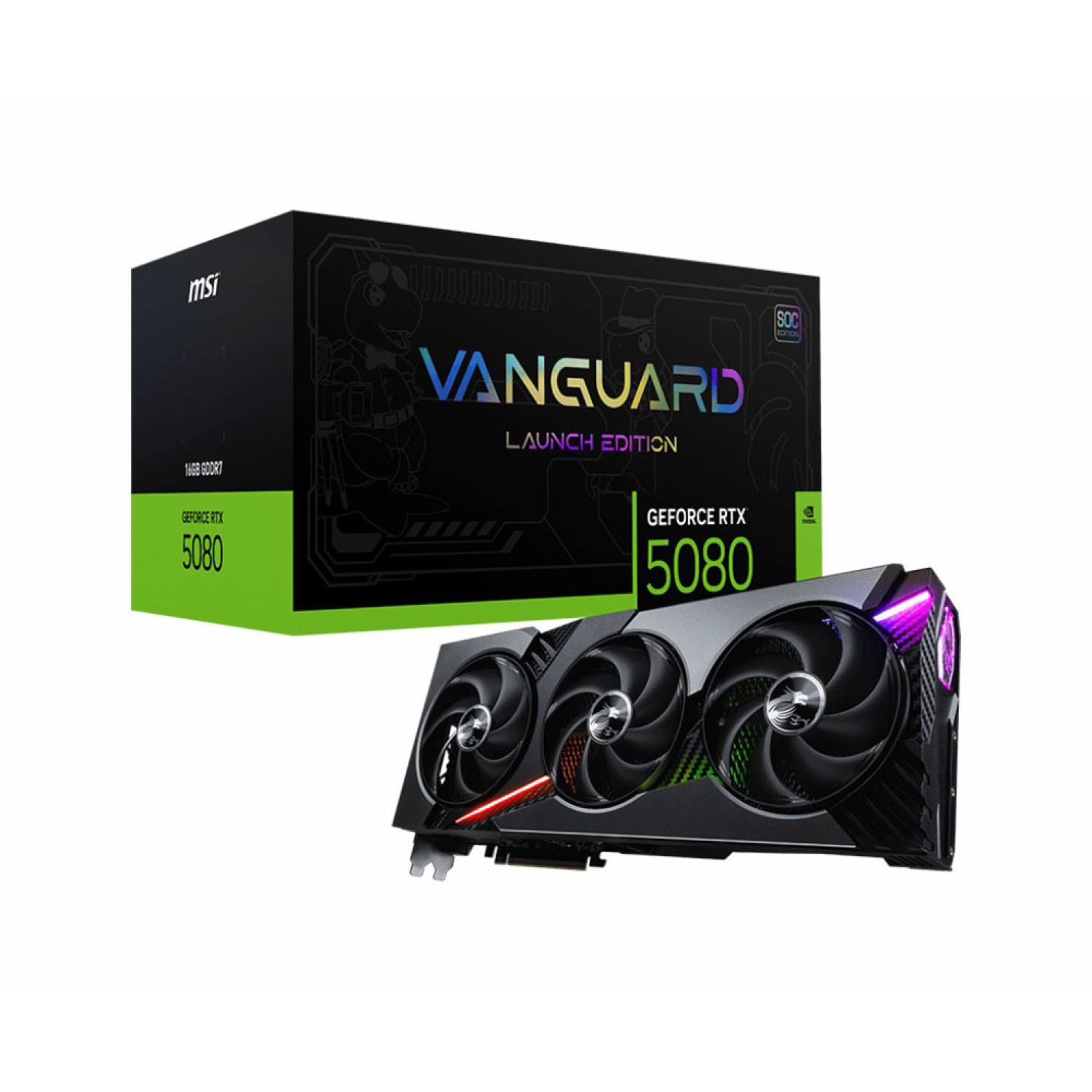 کارت گرافیک MSI RTX 5080 16G Vanguard SOC Launch Edition_690fc7f5a7e8d.jpeg کارت گرافیک MSI RTX 5080 16G Vanguard SOC Launch Edition - تصویر 1