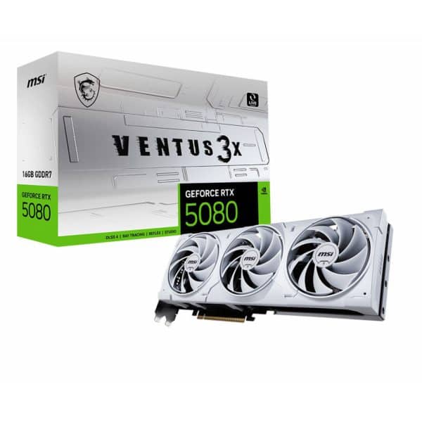 کارت گرافیک MSI RTX 5080 16G Ventus 3X White