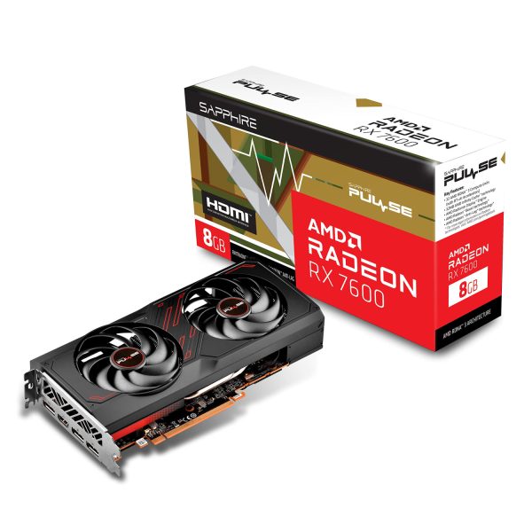 کارت گرافیک Sapphire Pulse Radeon RX 7600 8GB
