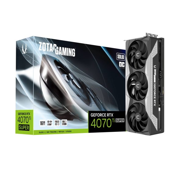 کارت گرافیک Zotac RTX 4070 Ti Super Solid OC 16GB