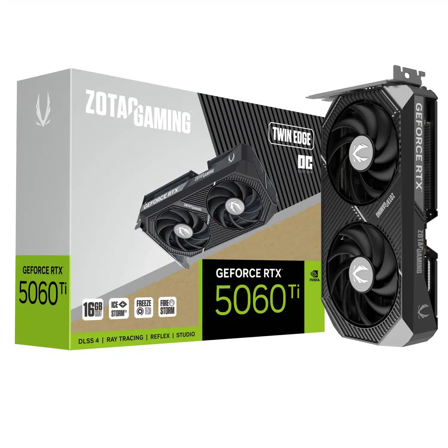 کارت گرافیک ZOTAC RTX 5060 Ti Twin Edge OC 16GB_69199381f1e2c.webp کارت گرافیک ZOTAC RTX 5060 Ti Twin Edge OC 16GB - تصویر 1